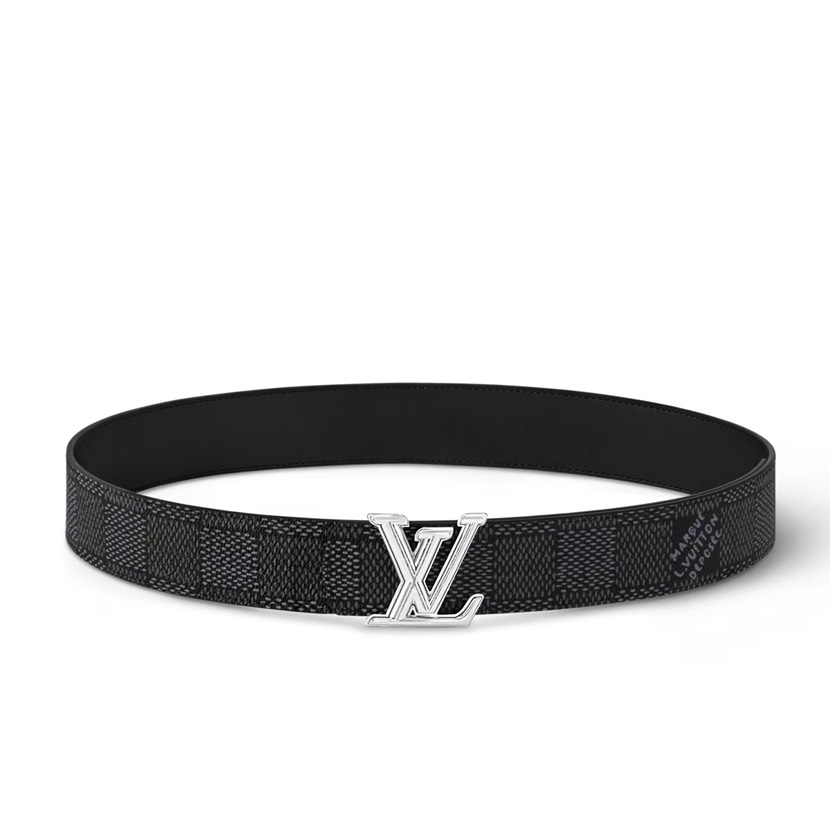 [TOP] Louis Vuitton LV Dimension Belt  - Black - 711 Luxury