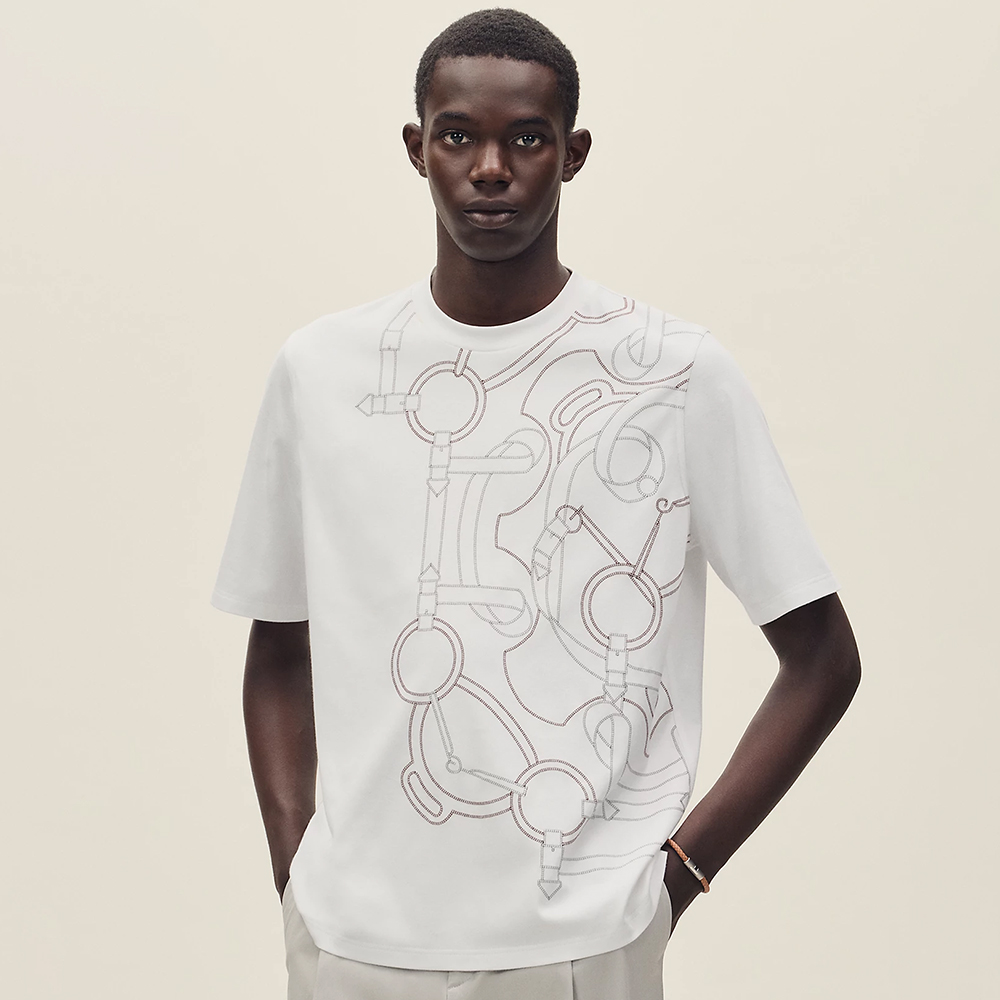 Hermès Eperon D or T-shirt #379552