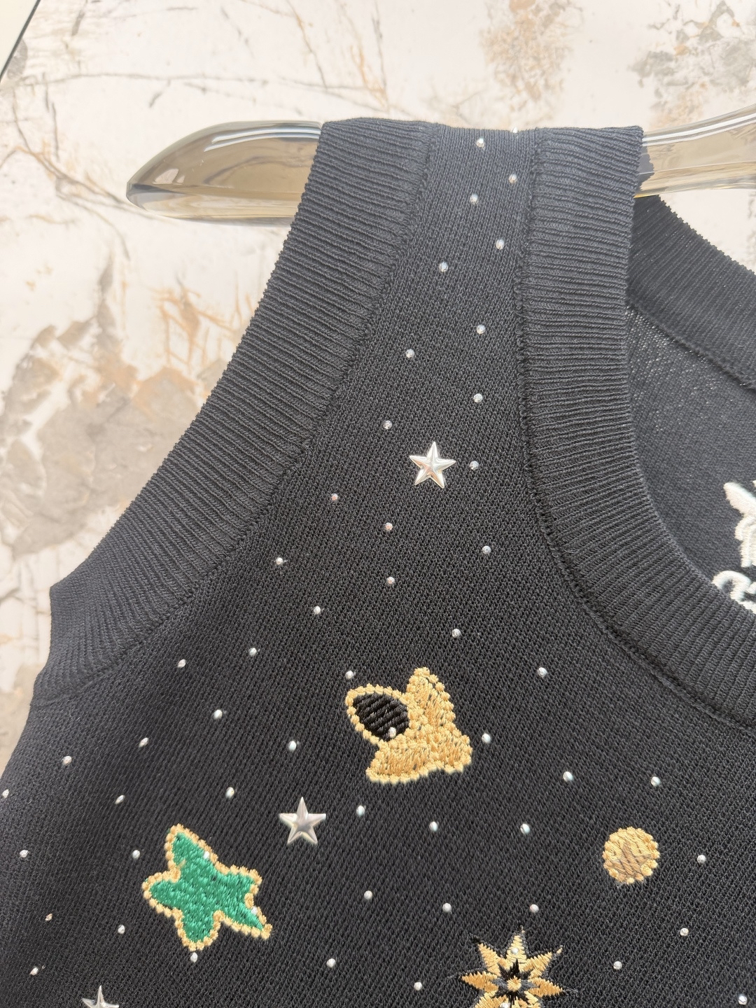 [TOP] Christian Dior Knitwear	-Black