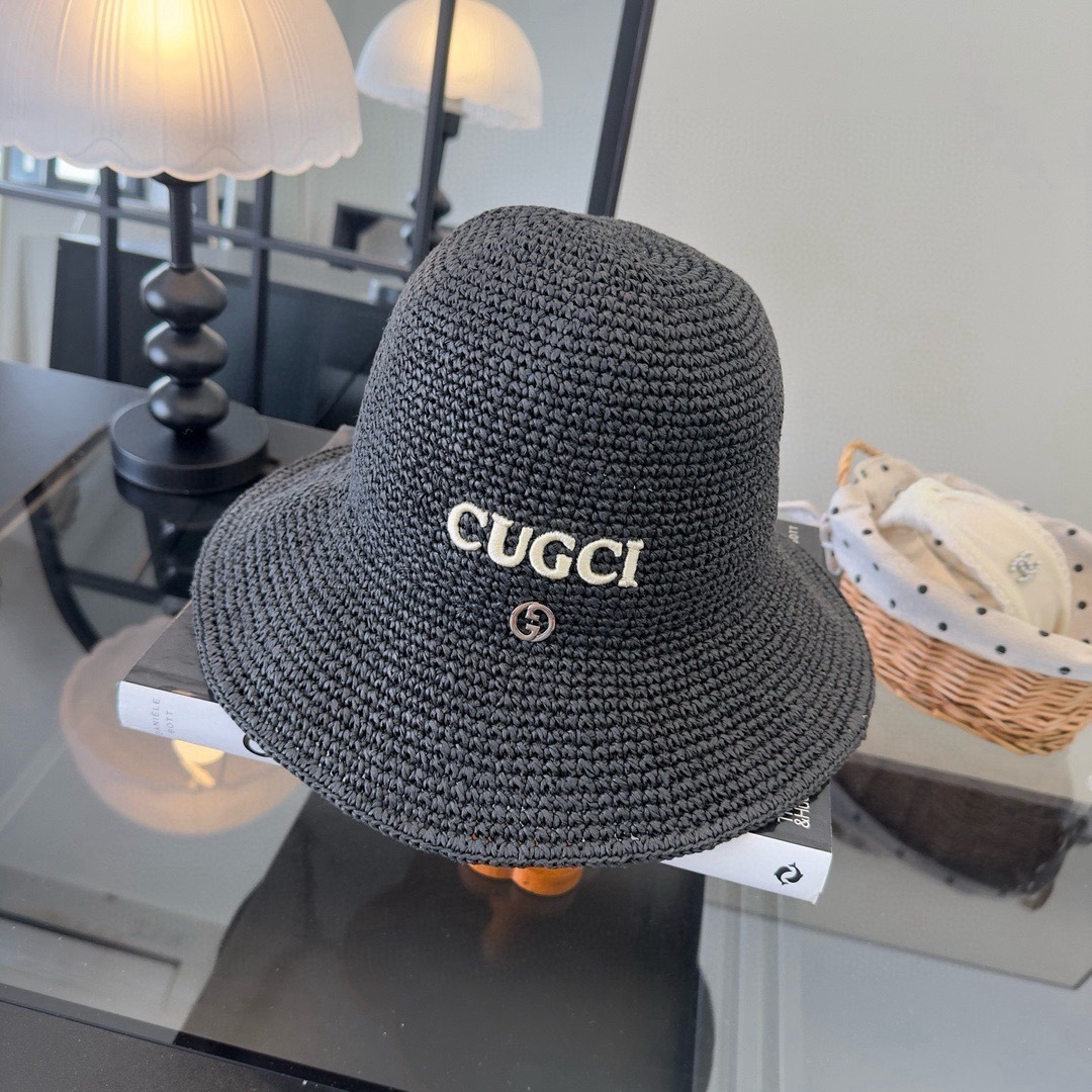 [TOP] GUCCI Hat - Black - 711 Luxury