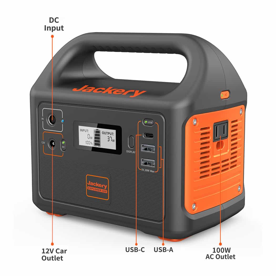 Jackery Explorer 160 Portable Power Station
