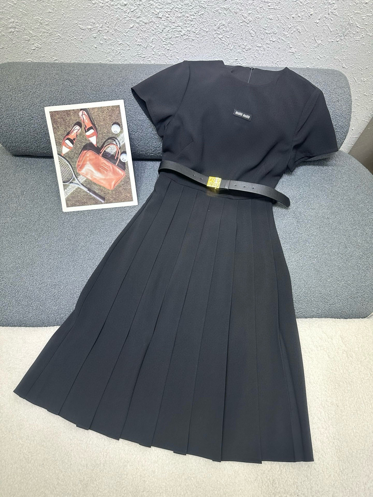 [TOP] Miu Miu Dress - Black