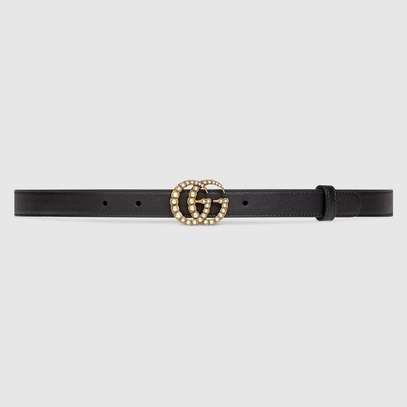 [TOP] GUCCI Belt 2cm - Black - 711 Luxury
