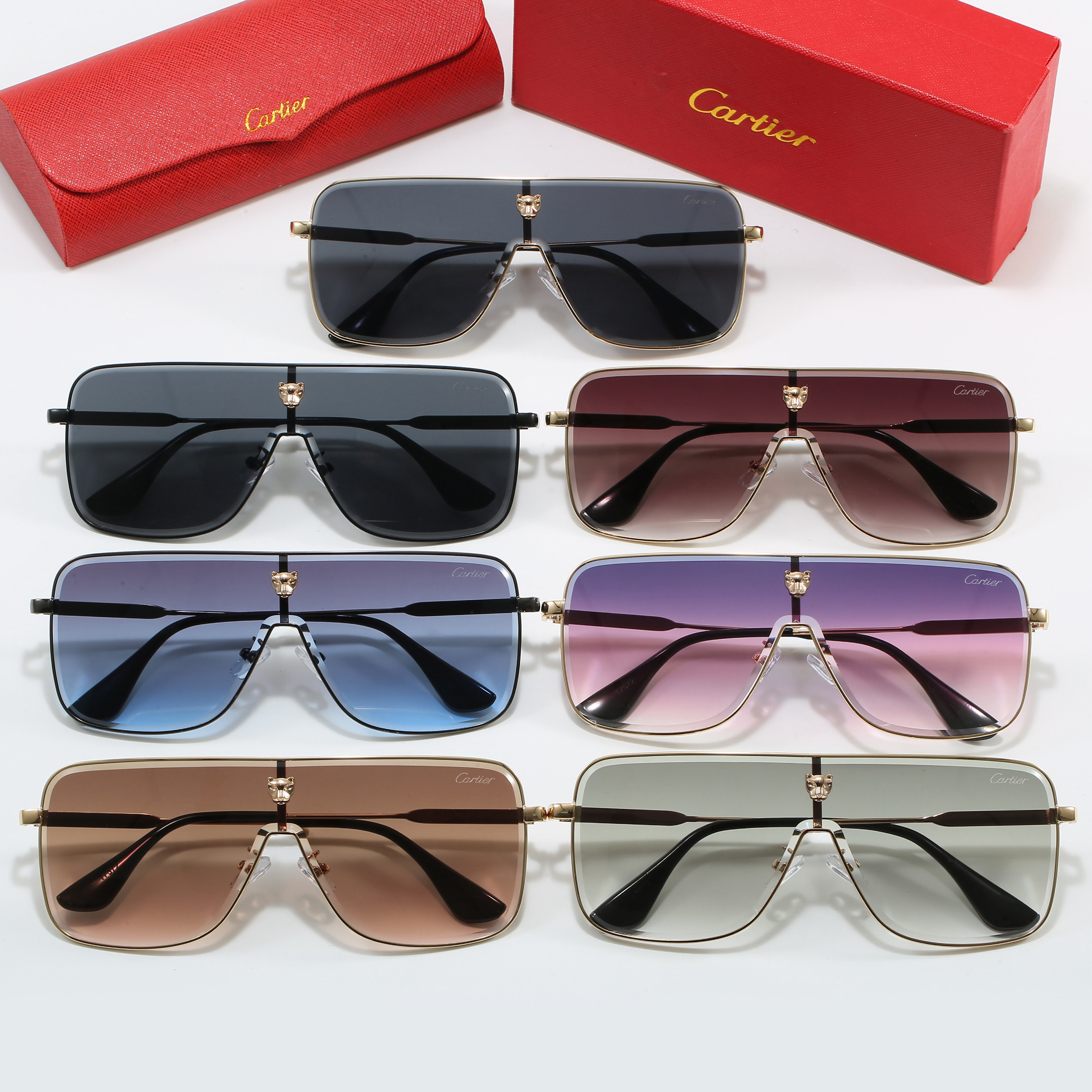 [TOP] Cartier Sunglasses - 7 Colors - 711 Luxury