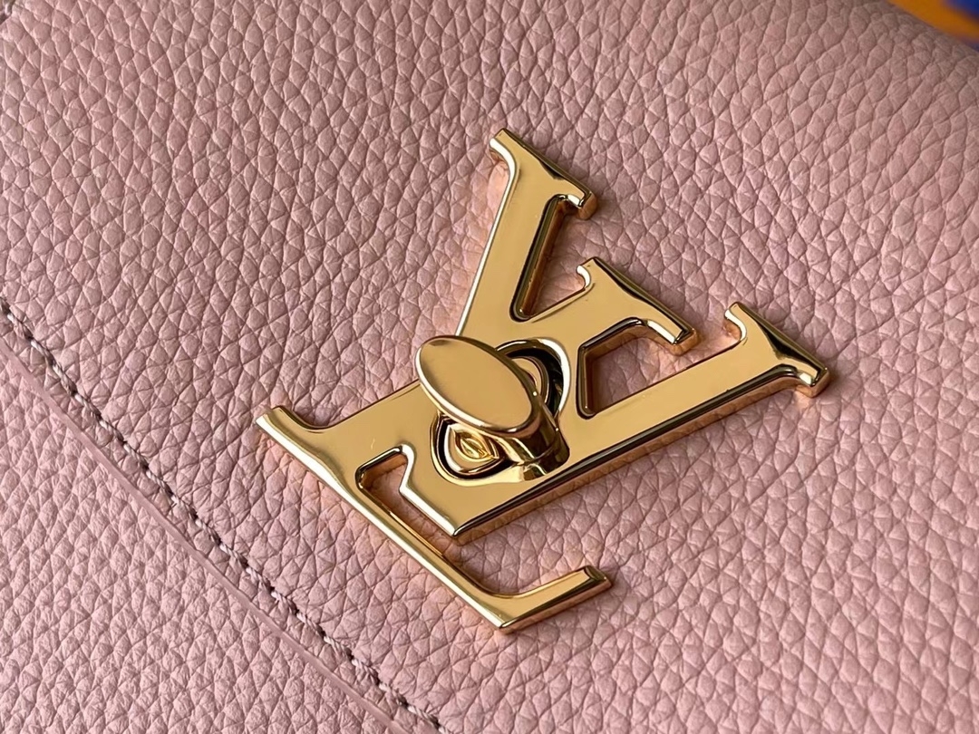 [TOP] Louis Vuitton LV Lockme Ever Handbag 23 x 17 x 10 cm - Pink