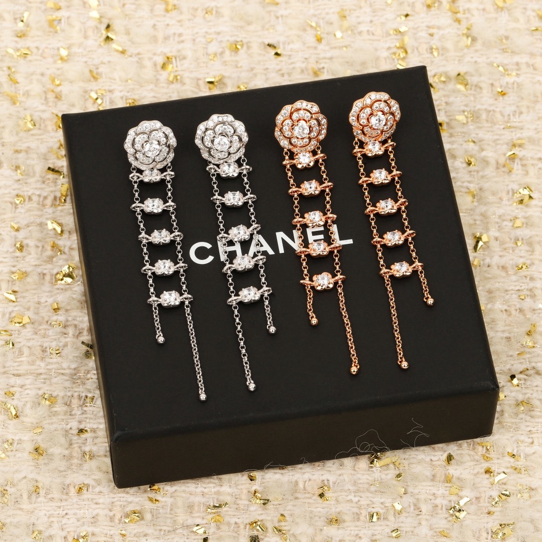 [TOP] CHANEL Earrings - 2 Color