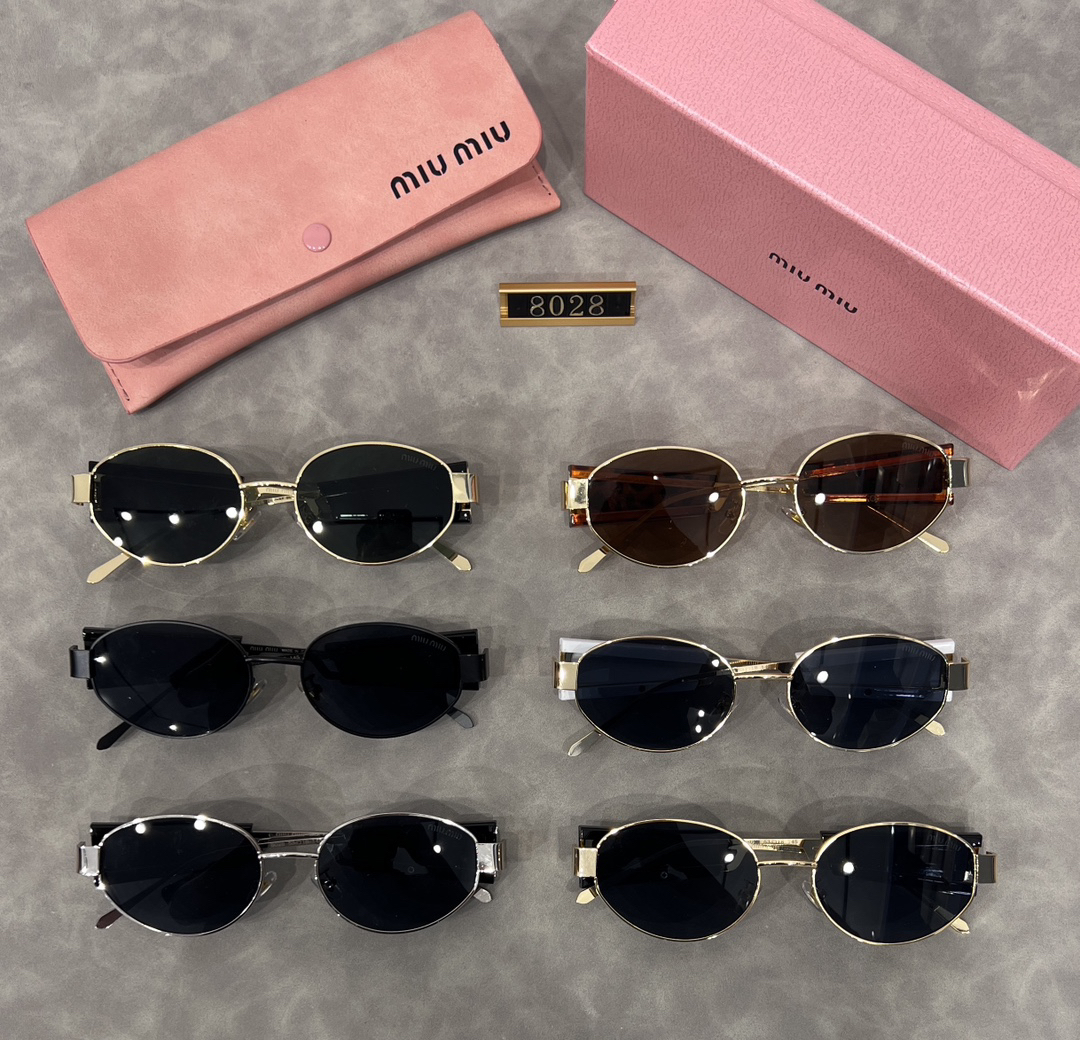 [TOP] Miu Miu Sunglasses - 6 Colors - 711 Luxury