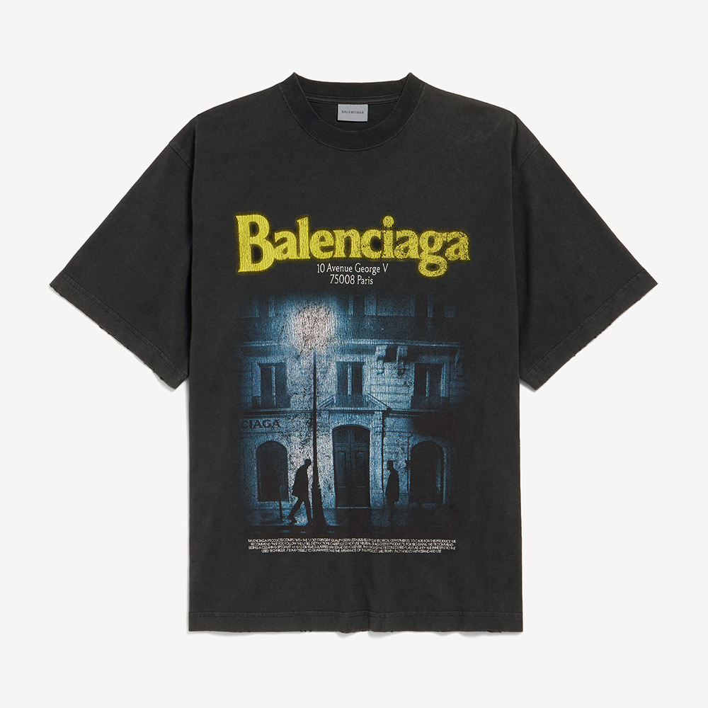 Balenciaga The Address Medium Fit T-shirt #383275