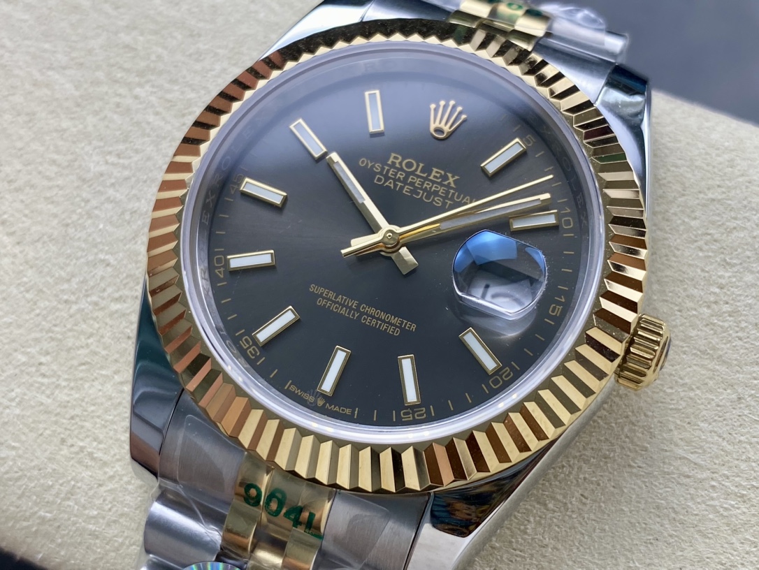 [TOP] ROLEX Men's Watch 41 mm - Black