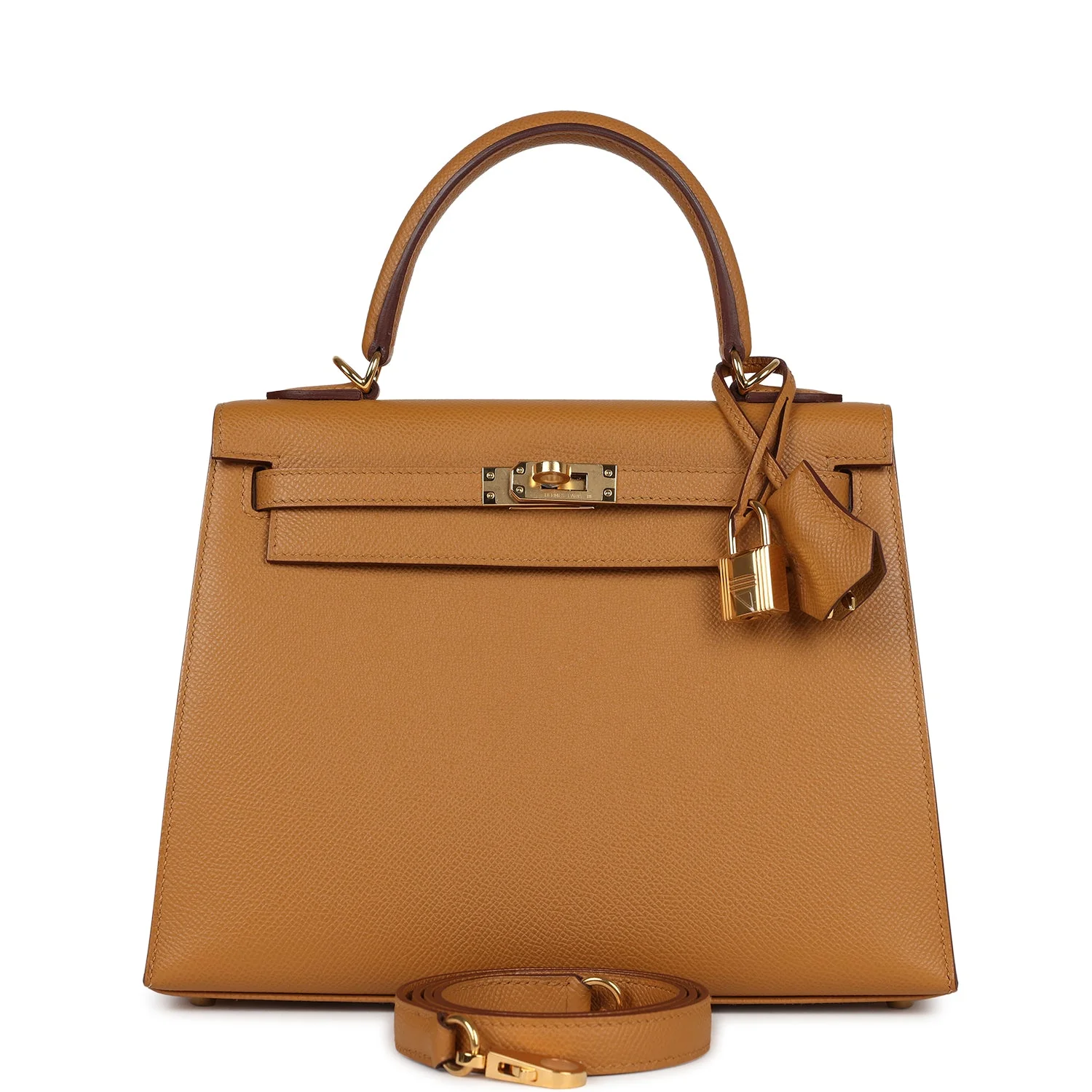 Hermes Kelly Sellier  Sesame Epsom Gold Hardware