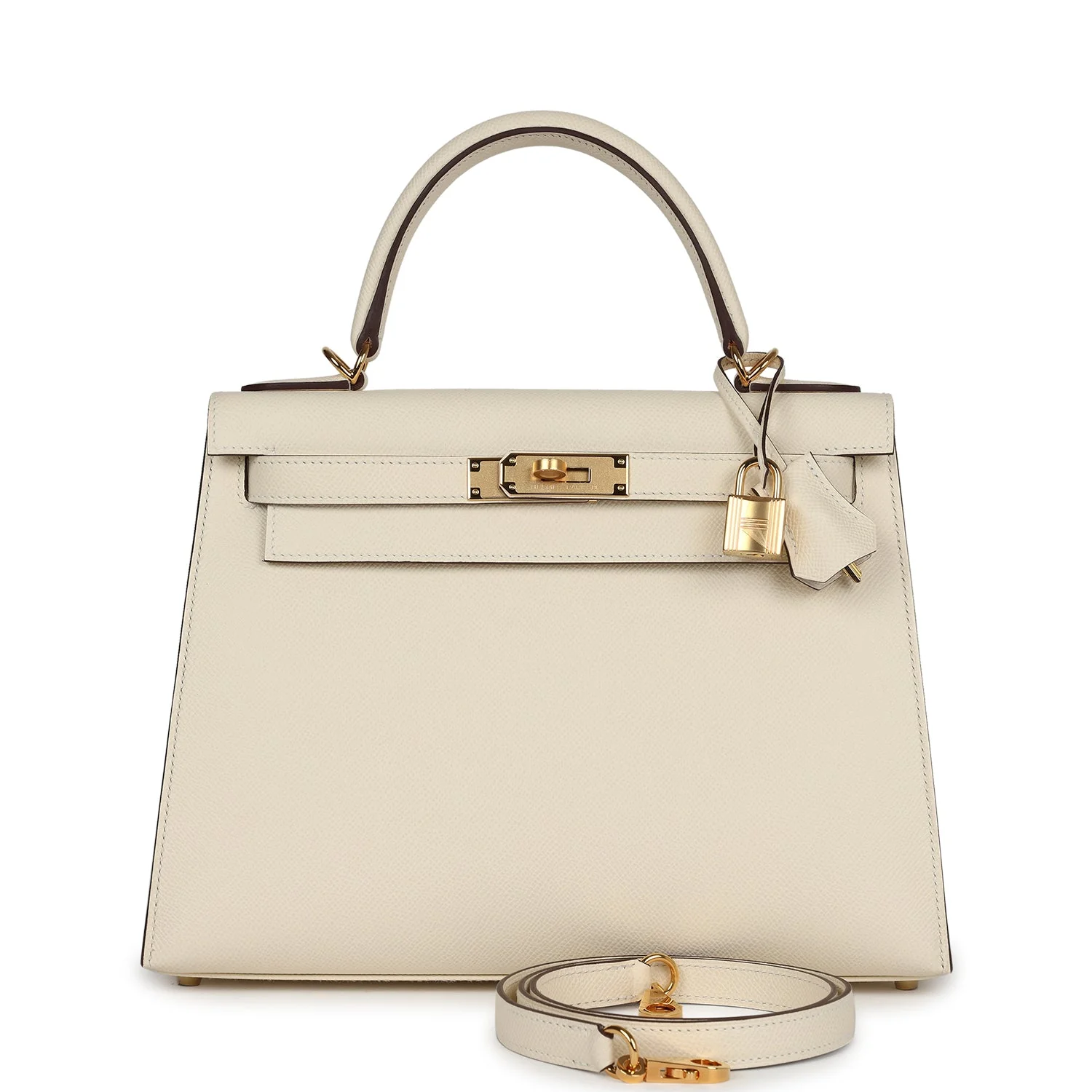 Hermes Kelly Sellier  Nata Epsom Gold Hardware