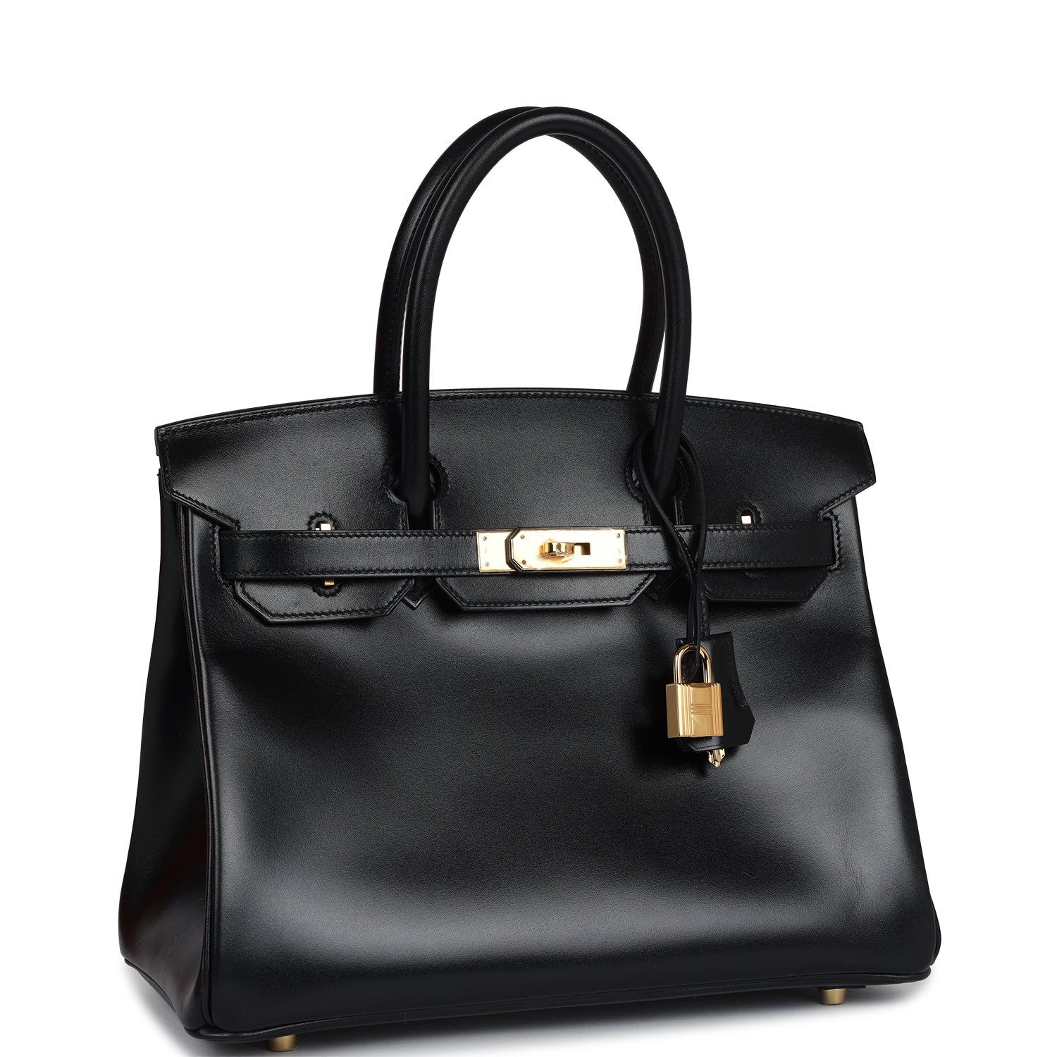 Hermes BirkinBlack Box Gold Hardware