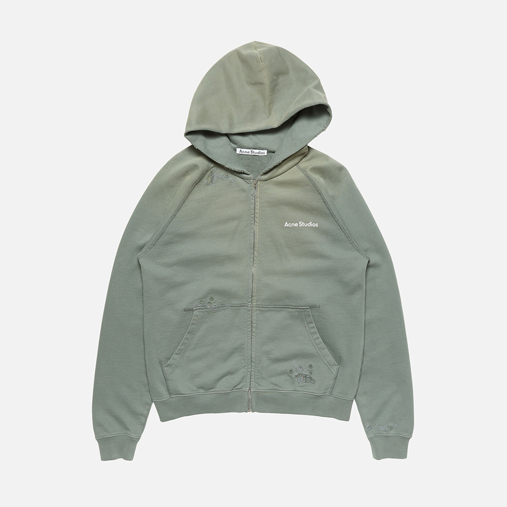 Acne Studios Clothing Acne Studios Mended Fleece Hoodie #395295 | Nigo Office