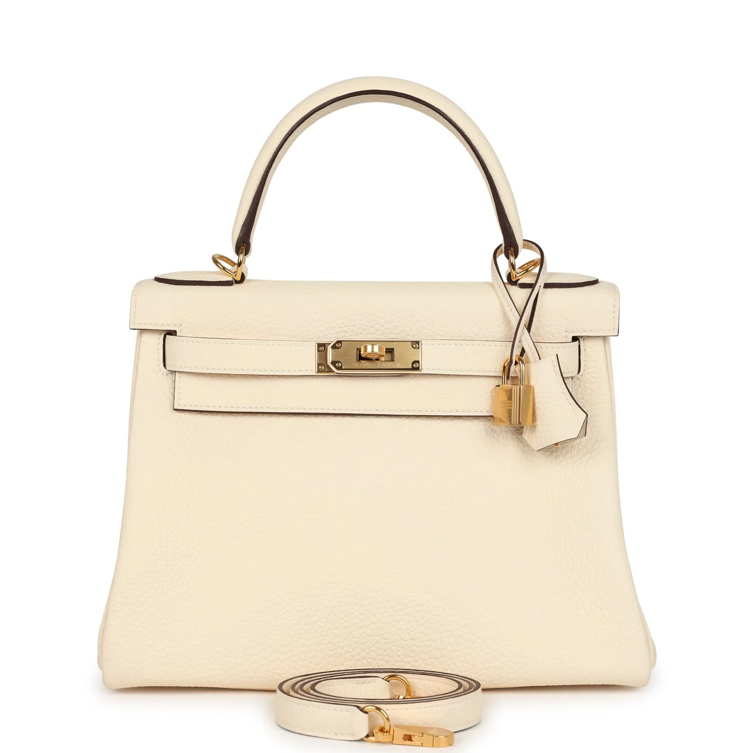 Hermes Kelly Retourne  Nata Clemence Gold Hardware
