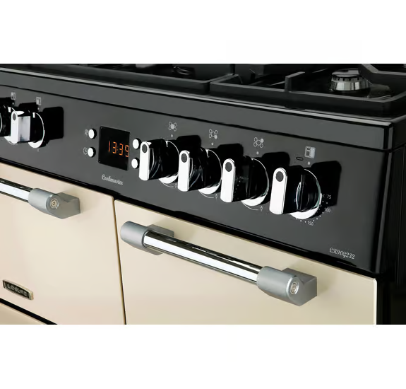 TieDex UK LEISURE Cookmaster CK90G232C Gas Range Cooker - Cream