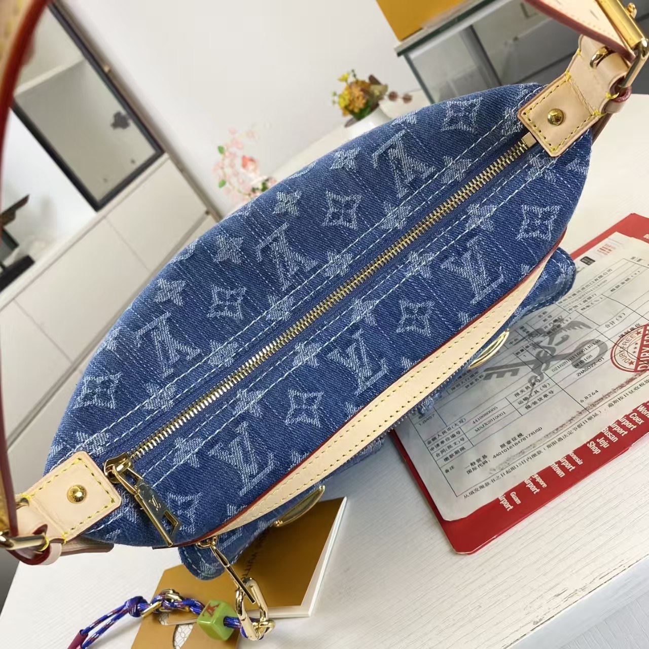 [TOP] Louis Vuitton LV  Shoulder Bag 30×10×19cm - Blue