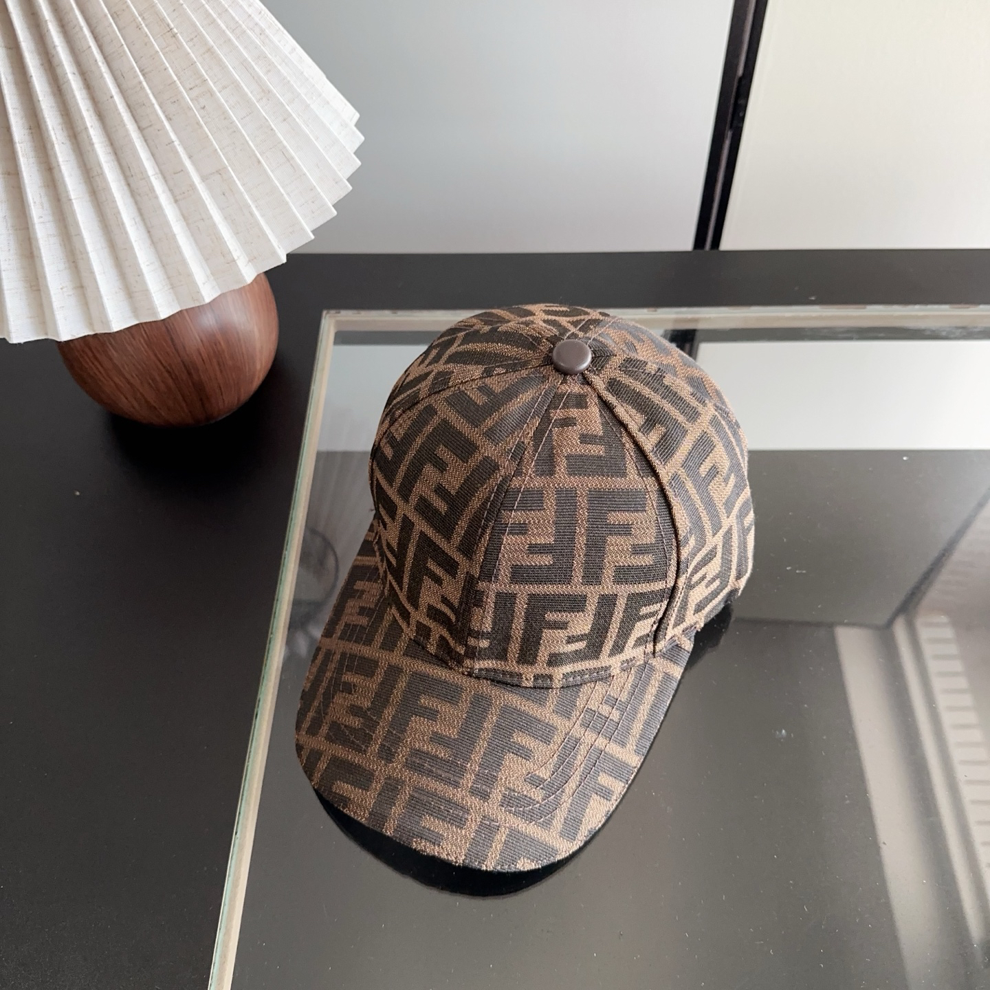 [TOP] FENDI Baseball Hat - Brown - 711 Luxury