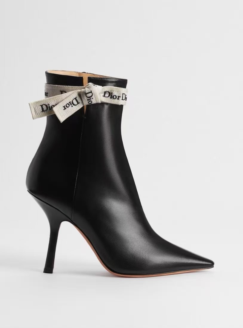 [TOP] Christian Dior Cowhide Boots - Black - 711 Luxury