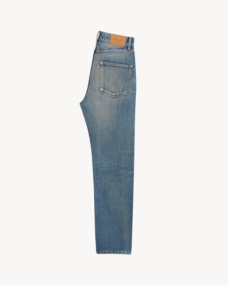 Saint Laurent Clothing Saint Laurent Distressed Vintage Washed Skinny Jeans View 2 | Nigo Office