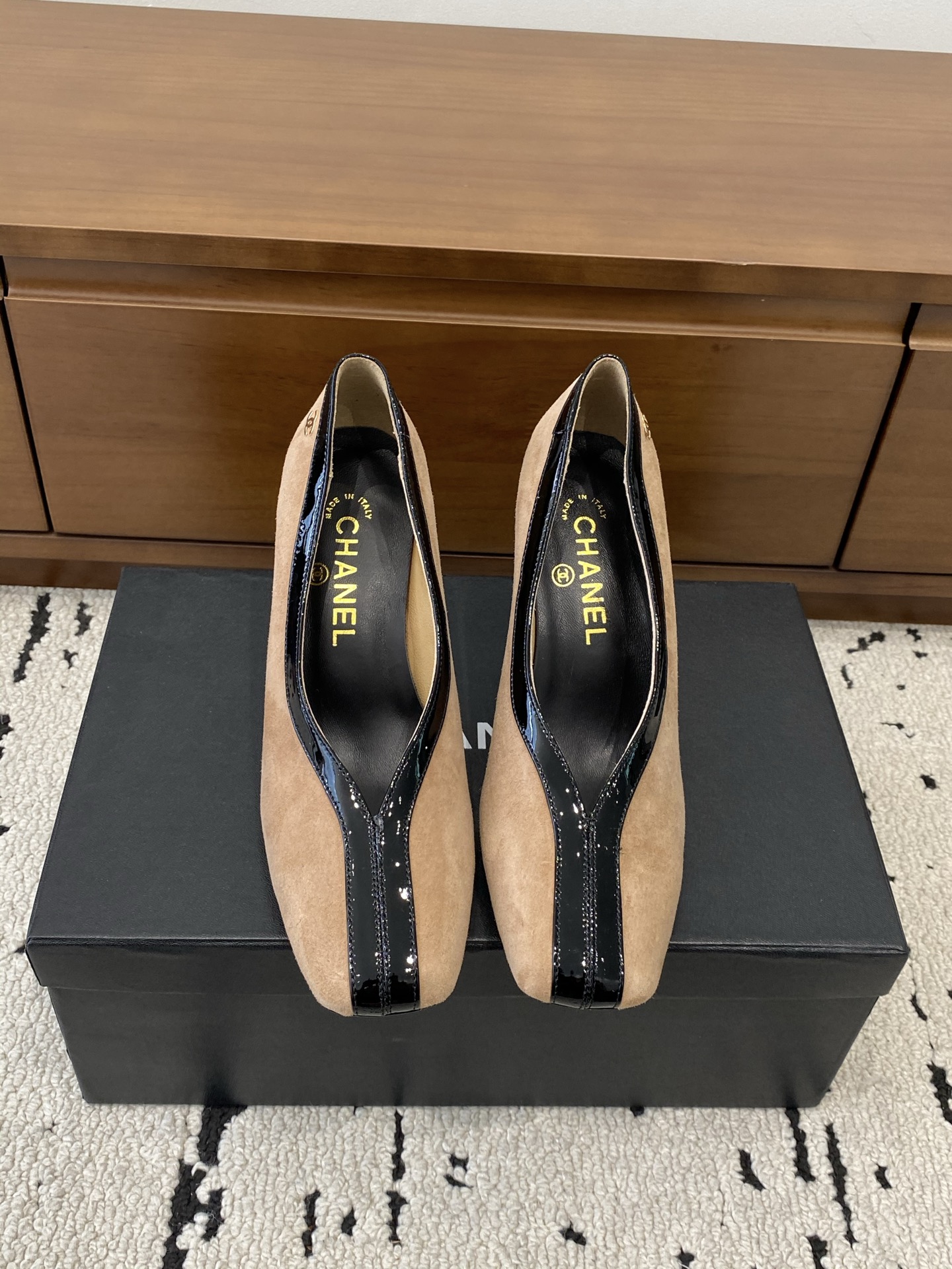 [TOP] CHANEL High Heel - Beige - 711 Luxury