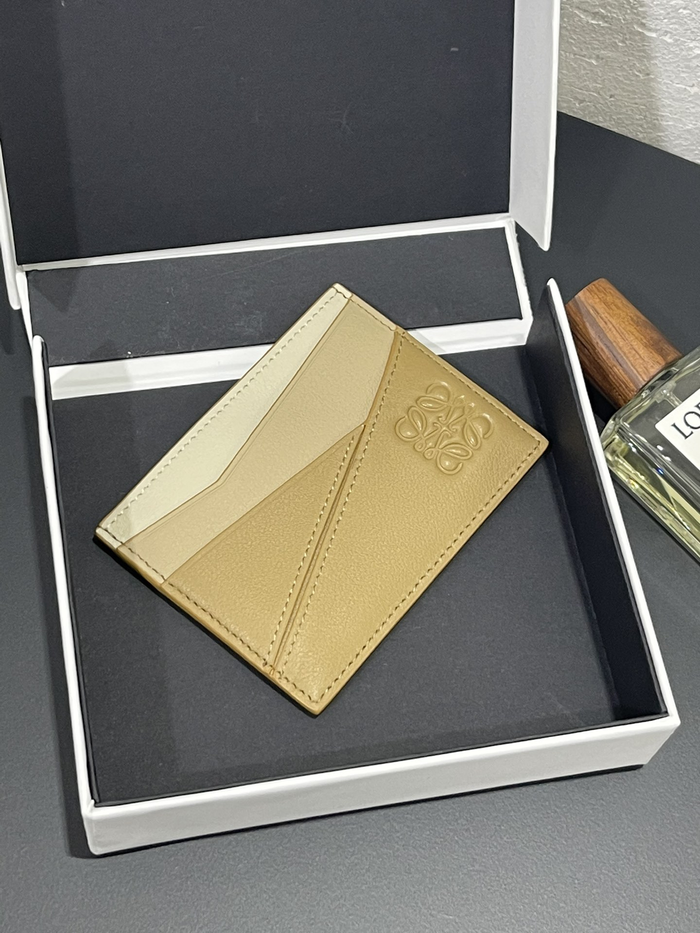 [TOP] LOEWE Card Holder 10.5*7.5cm - Khaki