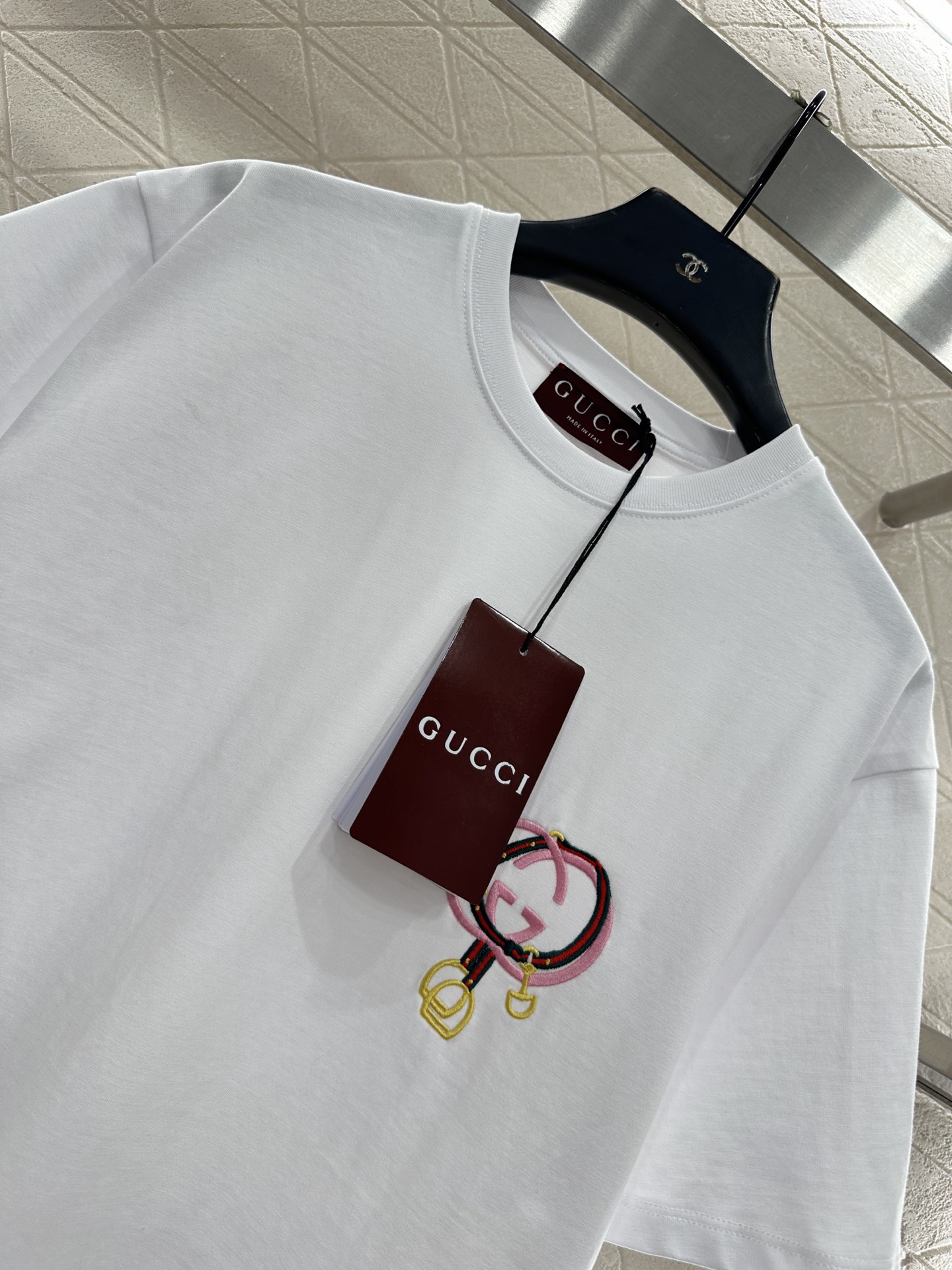 [TOP] GUCCI Short-Sleeve T-Shirt - White