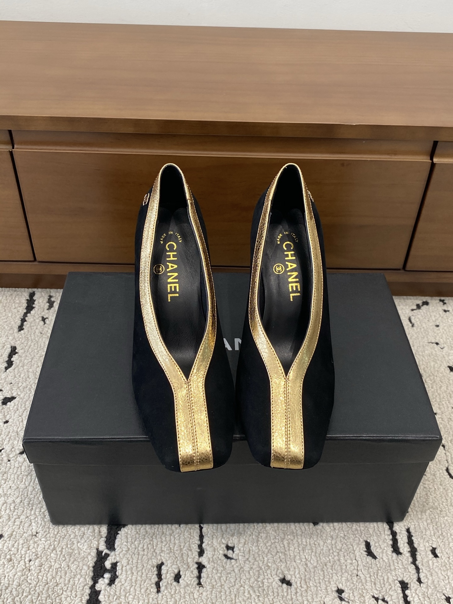 [TOP] CHANEL High Heel - Black - 711 Luxury