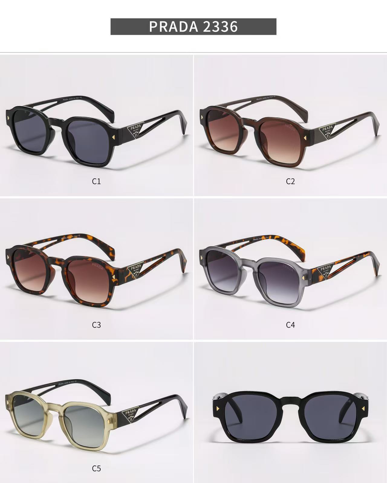 [TOP] PRADA Sunglasses - 5 Colors - 711 Luxury