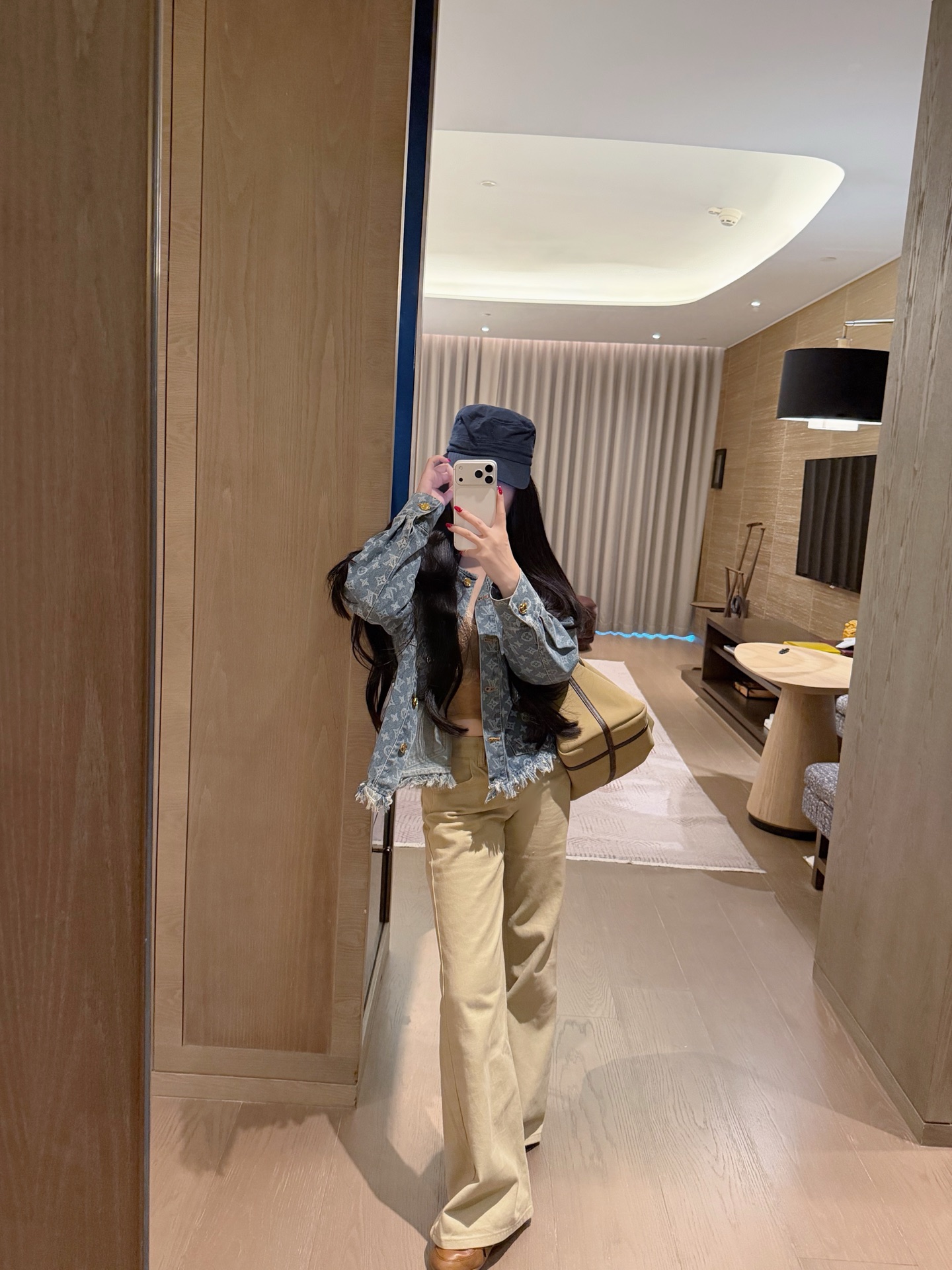 [TOP] Louis Vuitton LV  Denim Jacket - Blue