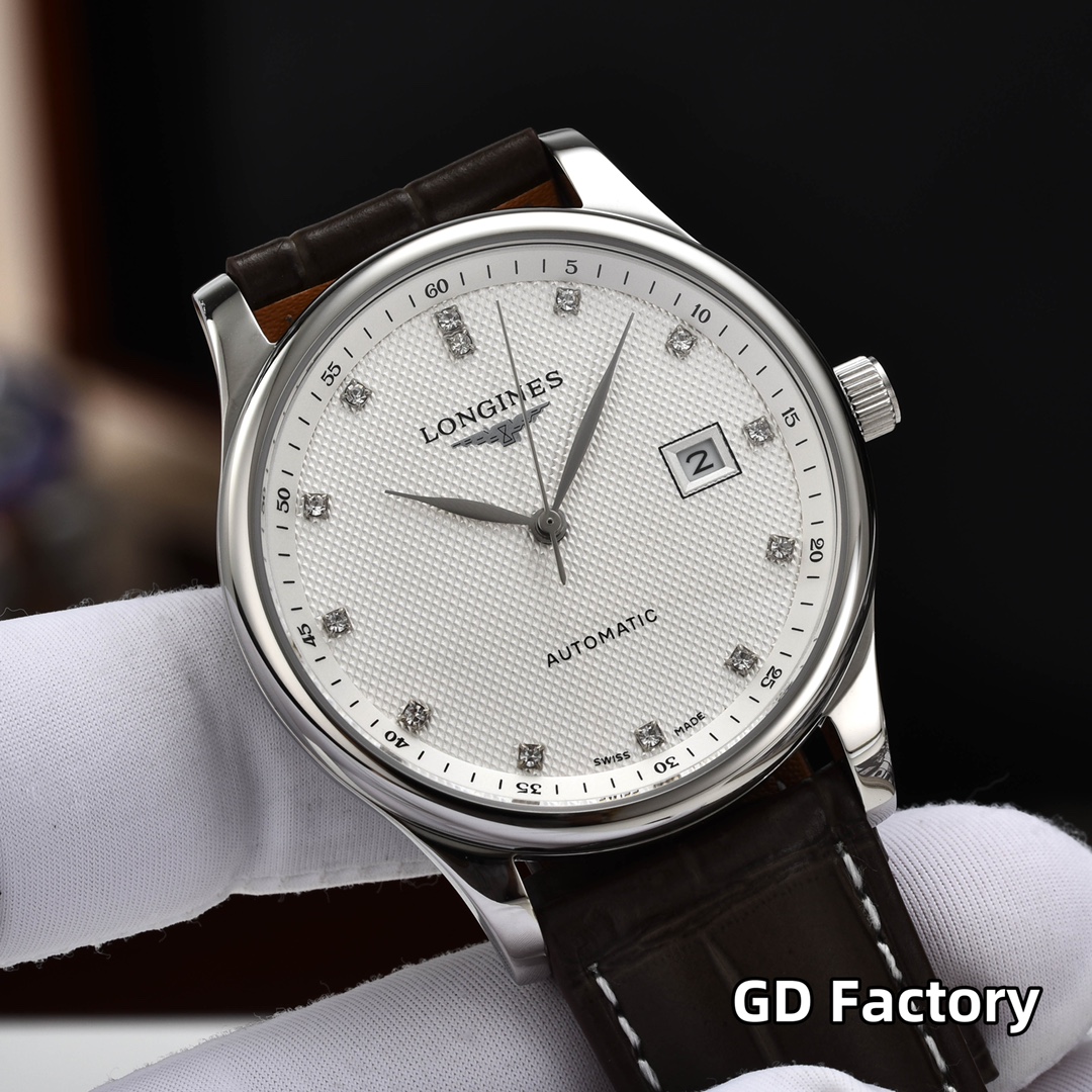 [TOP] LONGINES Watch 40mm - Black/White - 711 Luxury