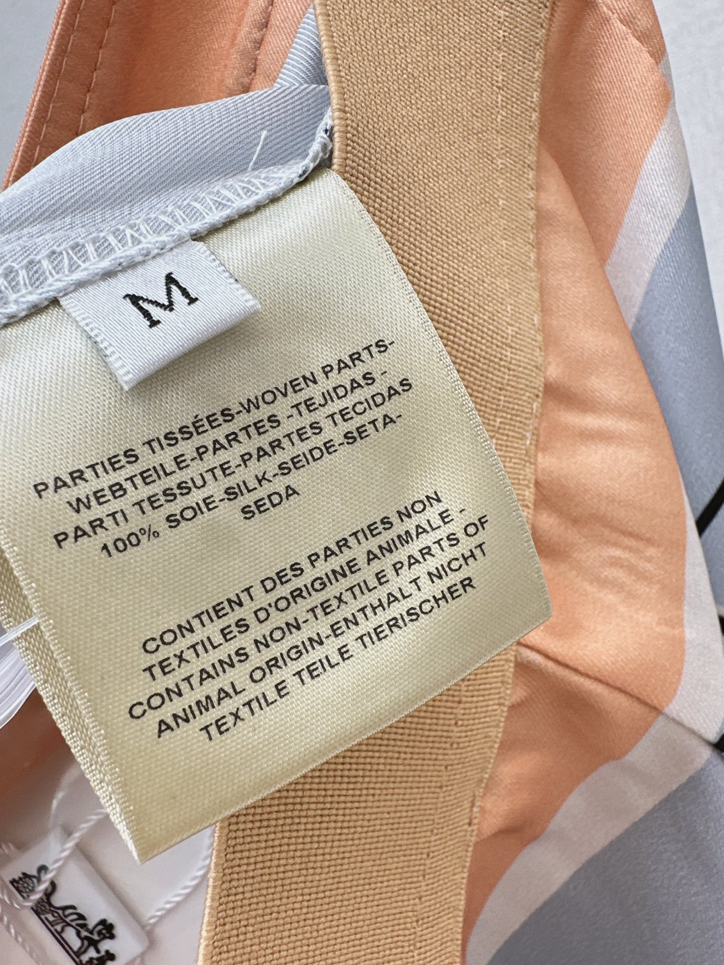 [TOP] HERMES Printed Straight-Leg Pants - Blue