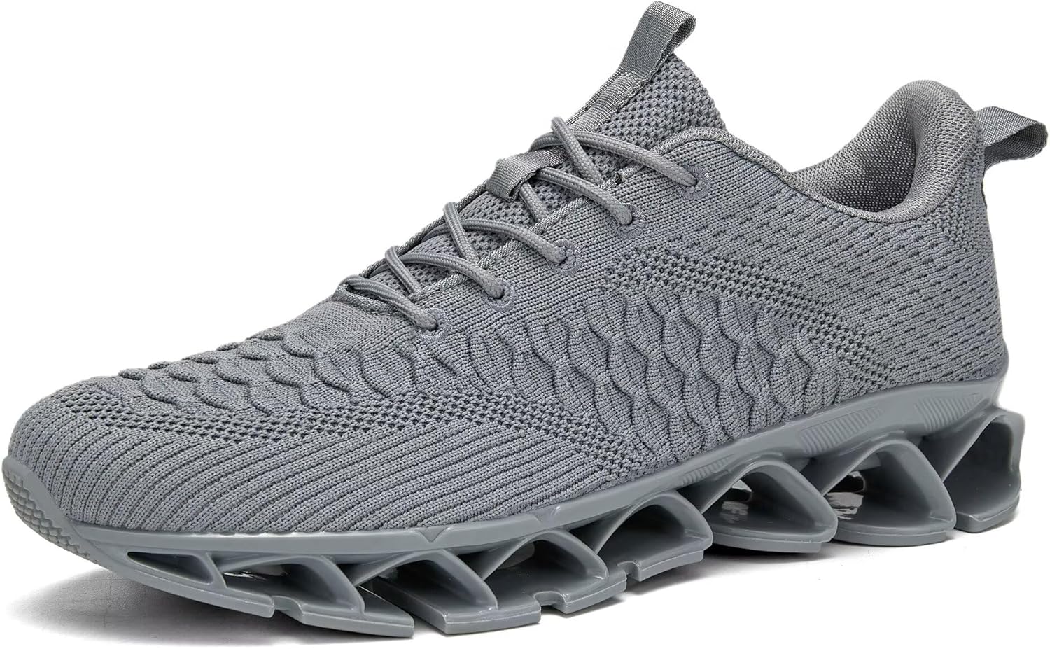 Men's Slip on Walking Running Shoes Blade Tennis Casual Fashion Sneakers Comfort Non Slip Work Sport Athletic Trainer
