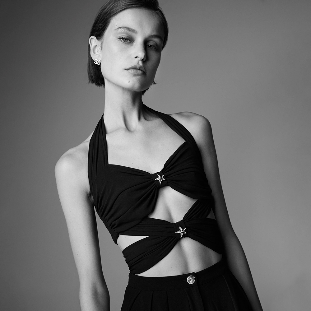 Chanel black Accessory Chanel 21 Black Body Bodice #378957 | Nigo Office