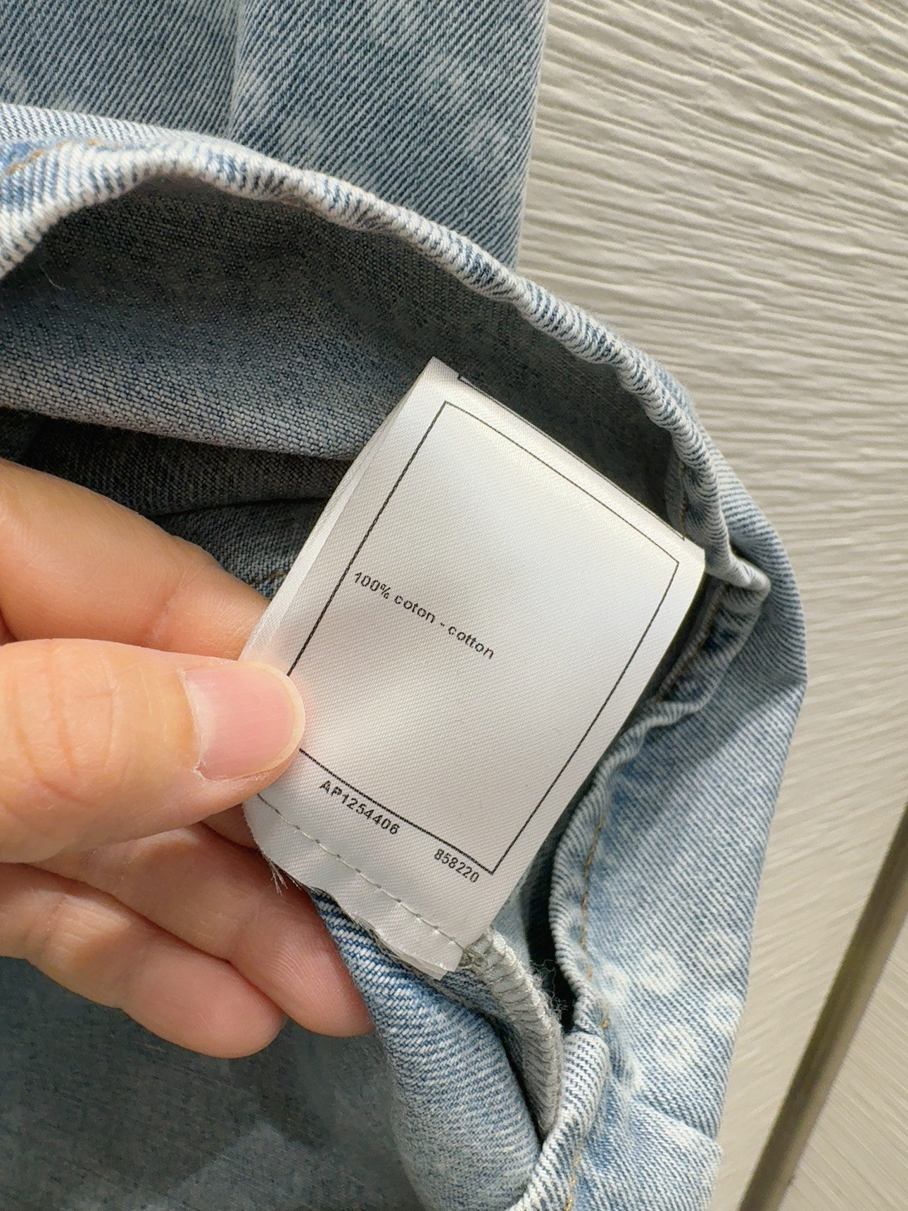 [TOP] CHANEL  Denim Vest Dress - Blue