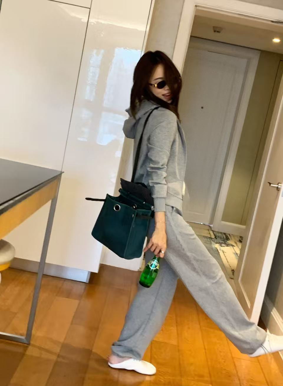 [TOP] Miu Miu Suit - Grey