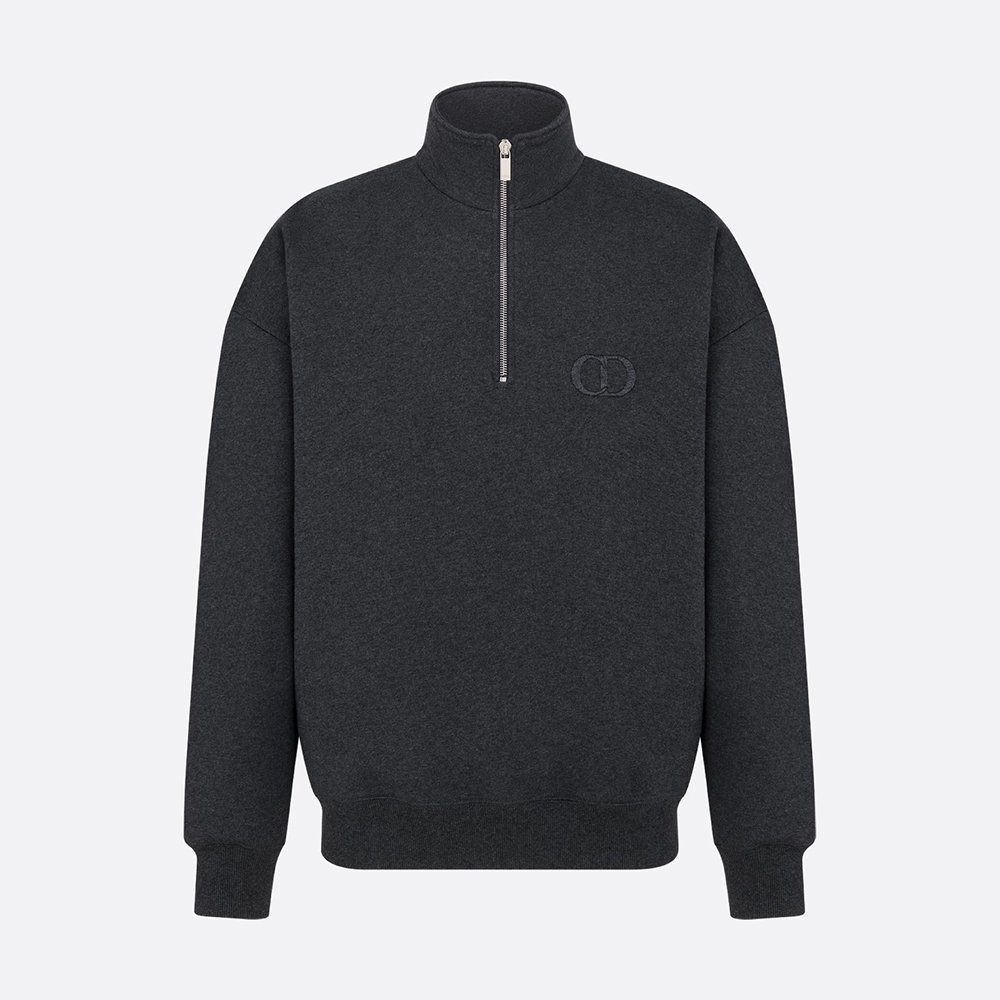 Dior Clothing Dior High Neck Zip Detailed Sweatshirt #668300 View 2 | Nigo Office