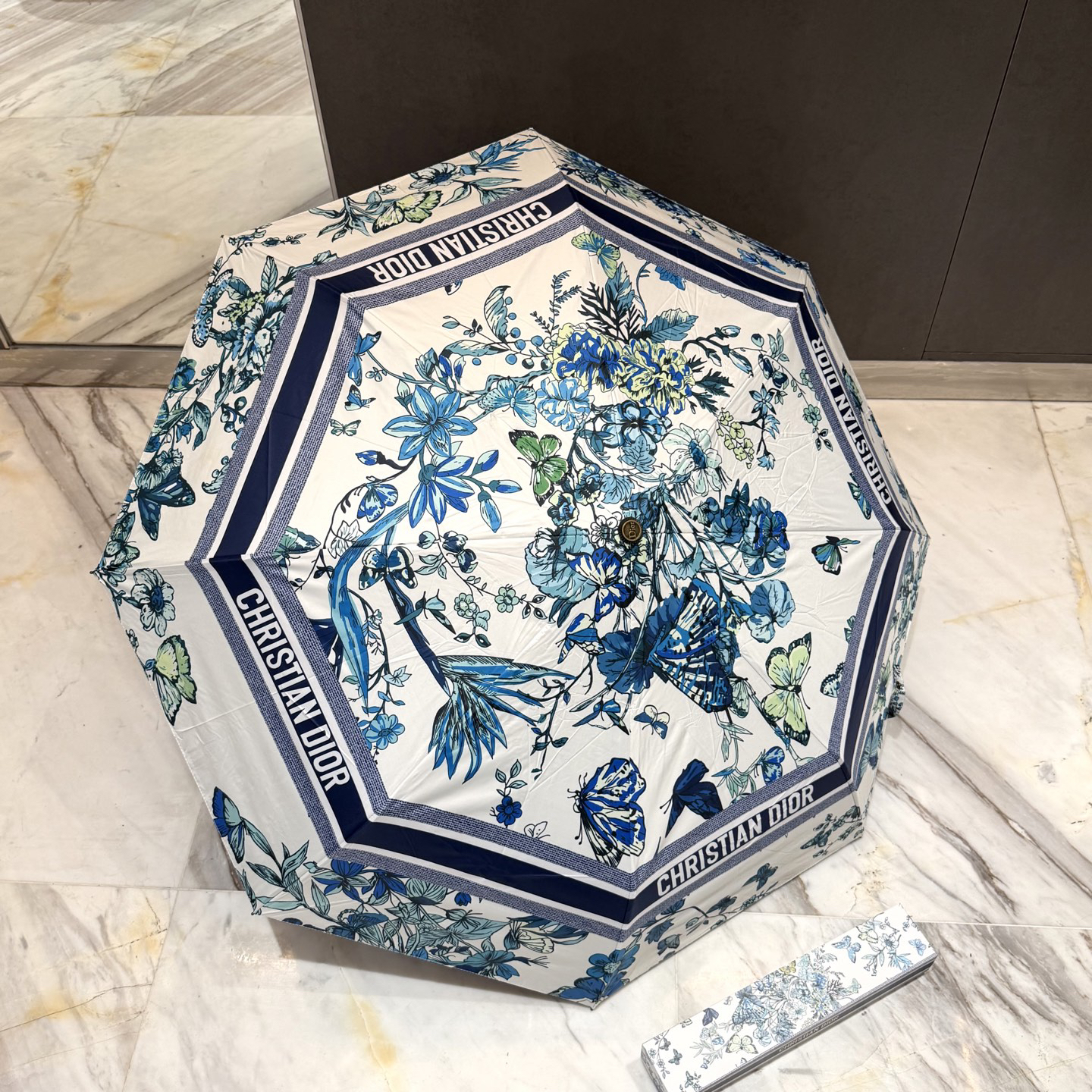 [TOP] Christian Dior Umbrella - Blue - 711 Luxury