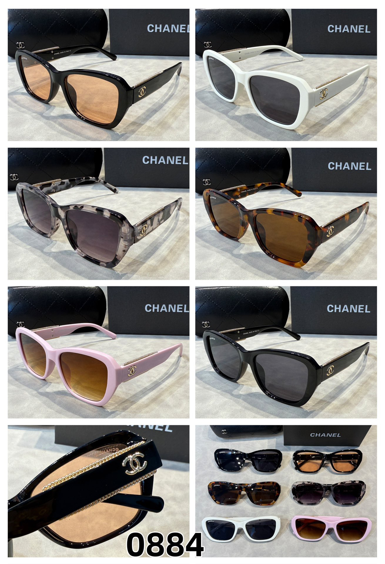 [TOP] CHANEL Sunglasses - 6 Color - 711 Luxury