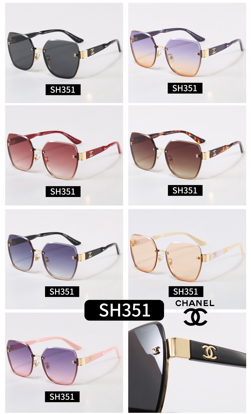 [TOP] CHANEL Sunglasses - 7 Colors - 711 Luxury