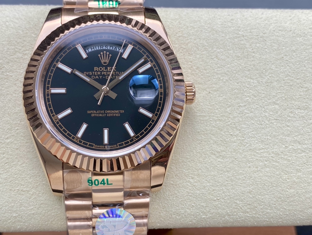 [TOP] ROLEX Men's Watch 40 mm - Black