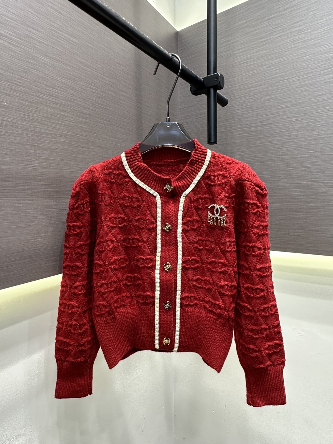 [TOP] CHANEL Knit Cardigan - 3 Color - 711 Luxury