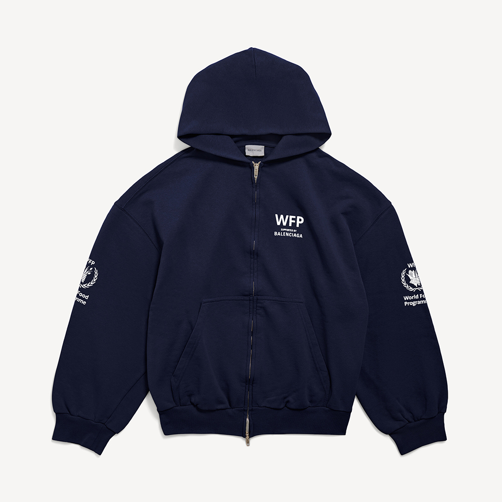 Balenciaga Clothing Balenciaga Wfp Regular Zip-up Hoodie #395425 | Nigo Office