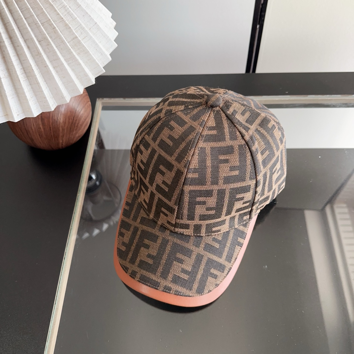 [TOP] FENDI Baseball Hat - Brown - 711 Luxury