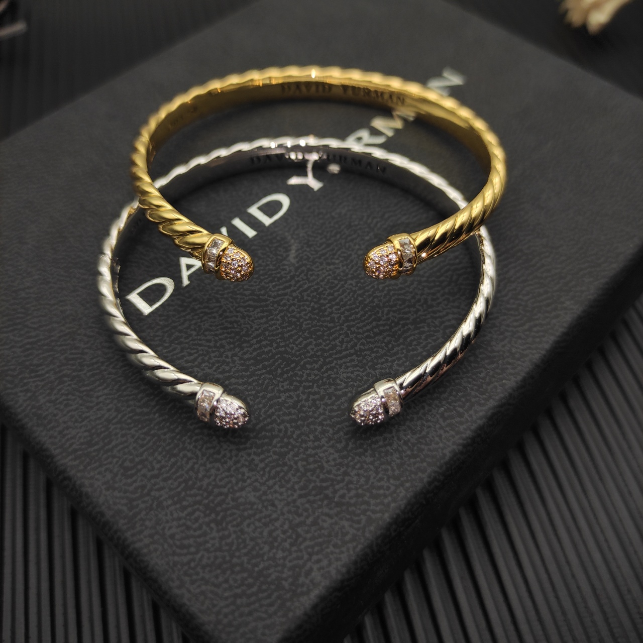 [TOP] DAVID YURMAN Bracelet 6.2 mm - 2 Colors - 711 Luxury