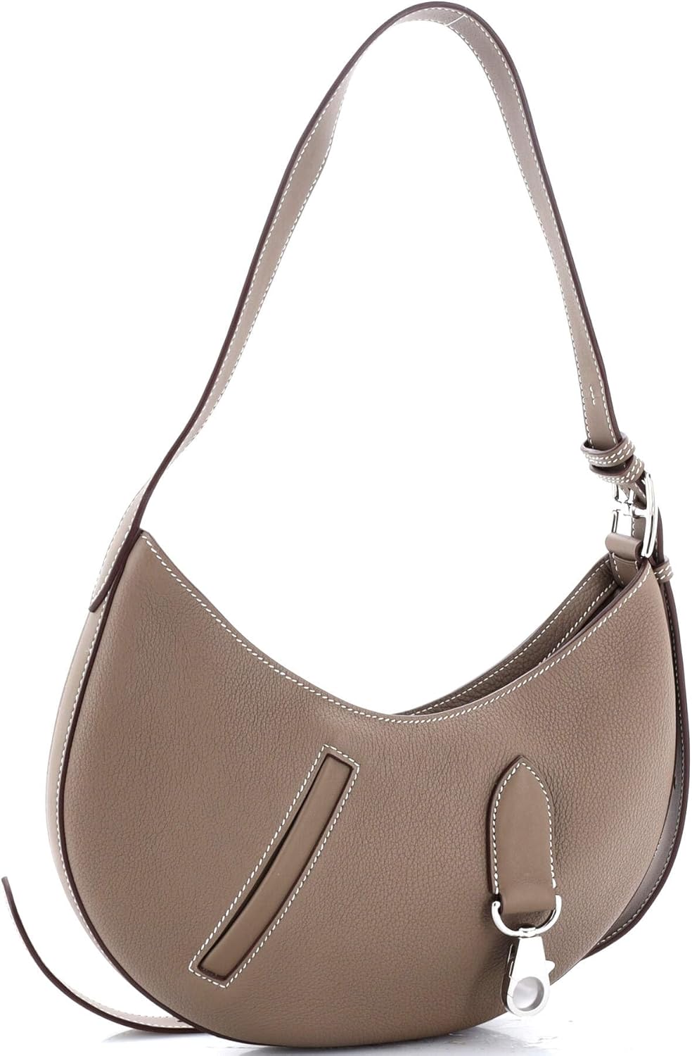Hermès, Pre-Loved Arcon Bag Togo and Swift Petite, Etoupe