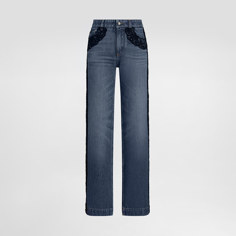 Dolce & Gabbana 5-pocket Denim Trousers in Multicolor #334430