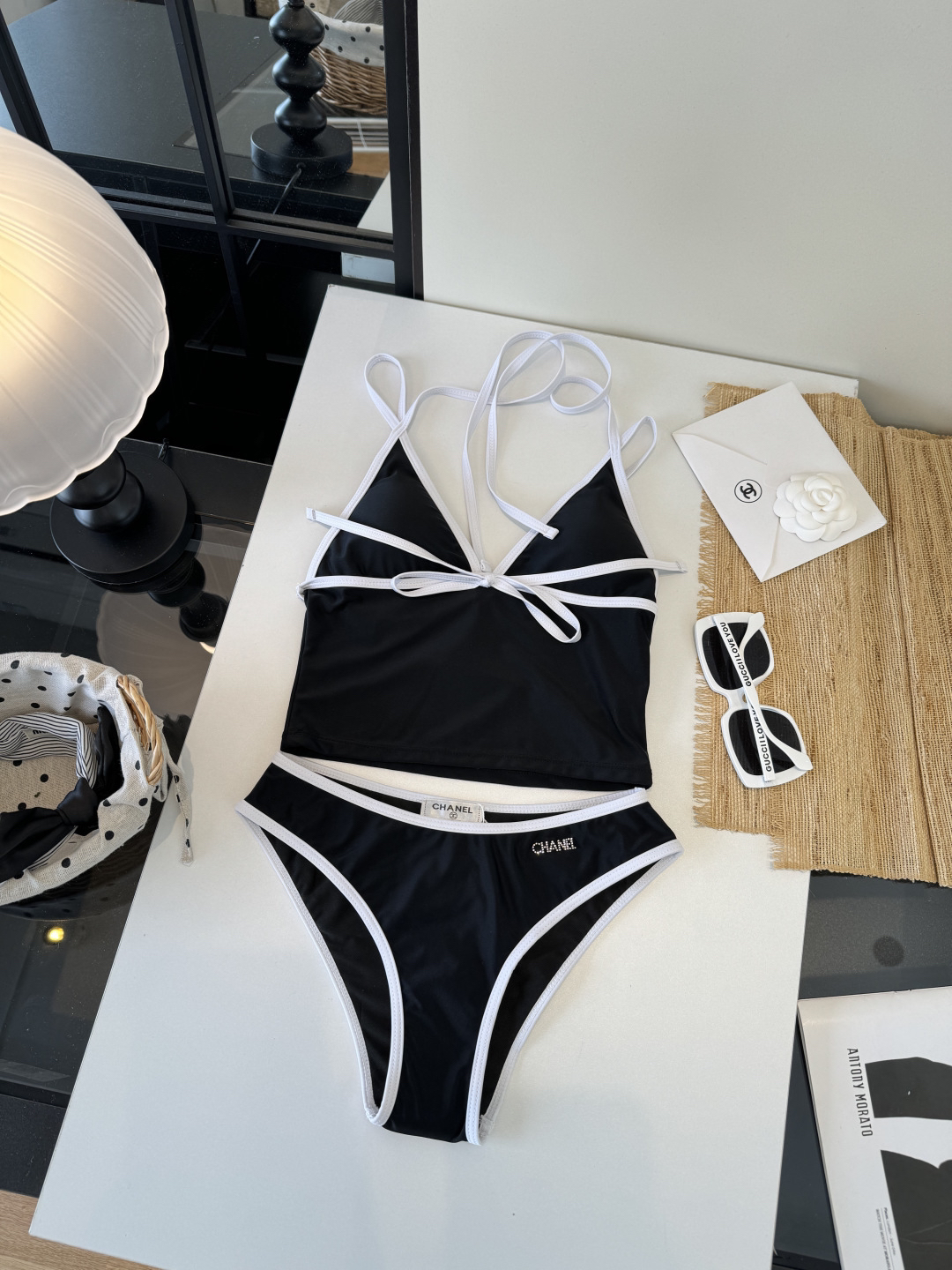 [TOP] CHANEL Swimsuit - Black - 711 Luxury