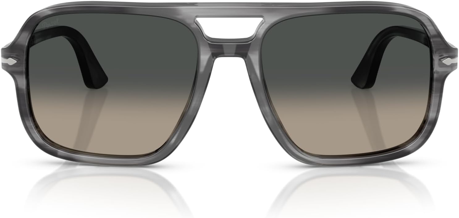 Persol mens Po3328s Aviator Sunglasses