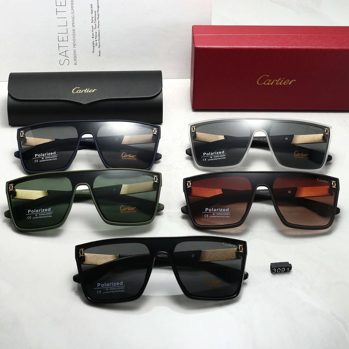 [TOP] Cartier Sunglasses - 5 Colors - 711 Luxury