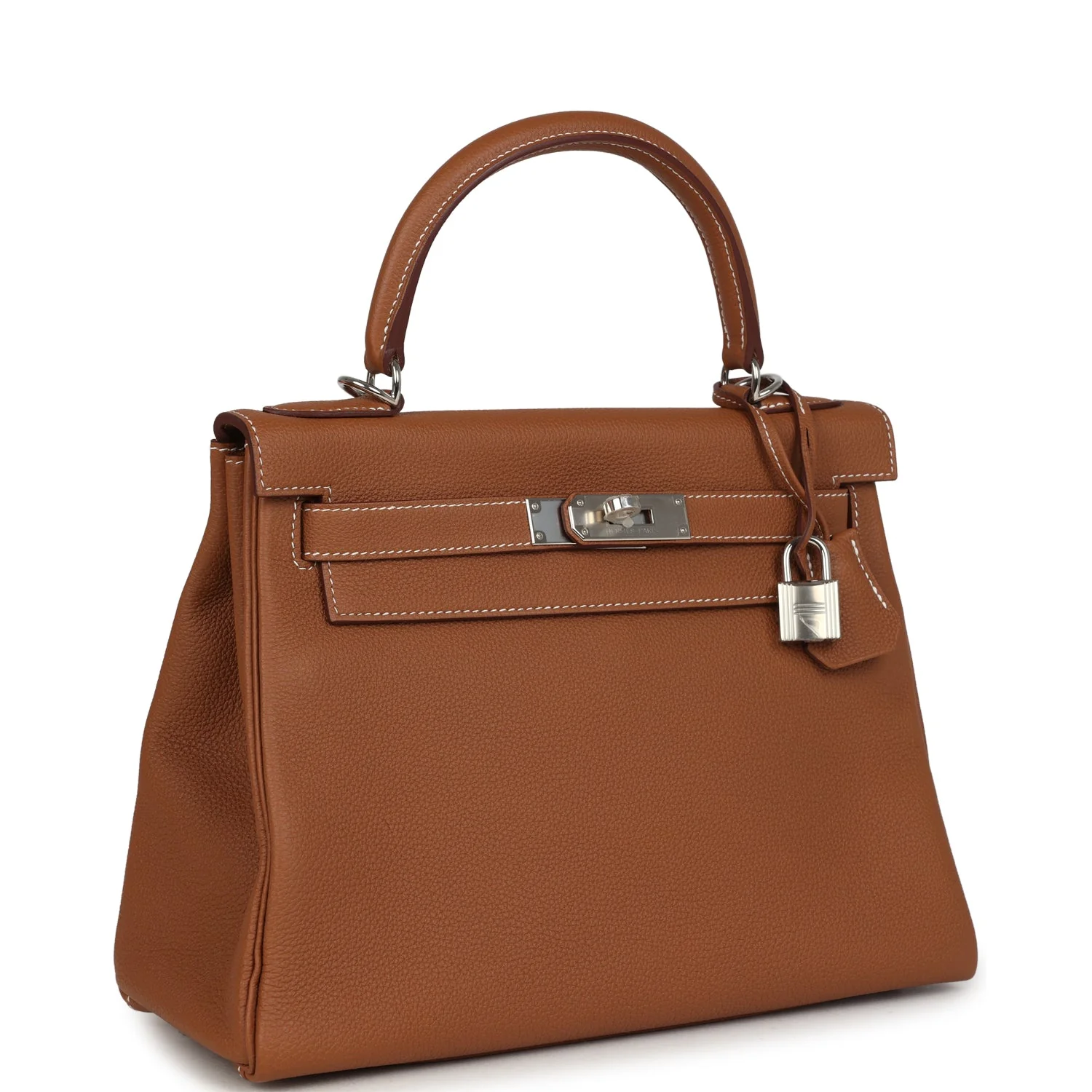 Hermes Kelly Retourne  Gold Togo Palladium Hardware